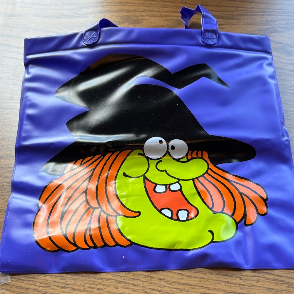 Avon Witch Costume Bag - Purple and Black
